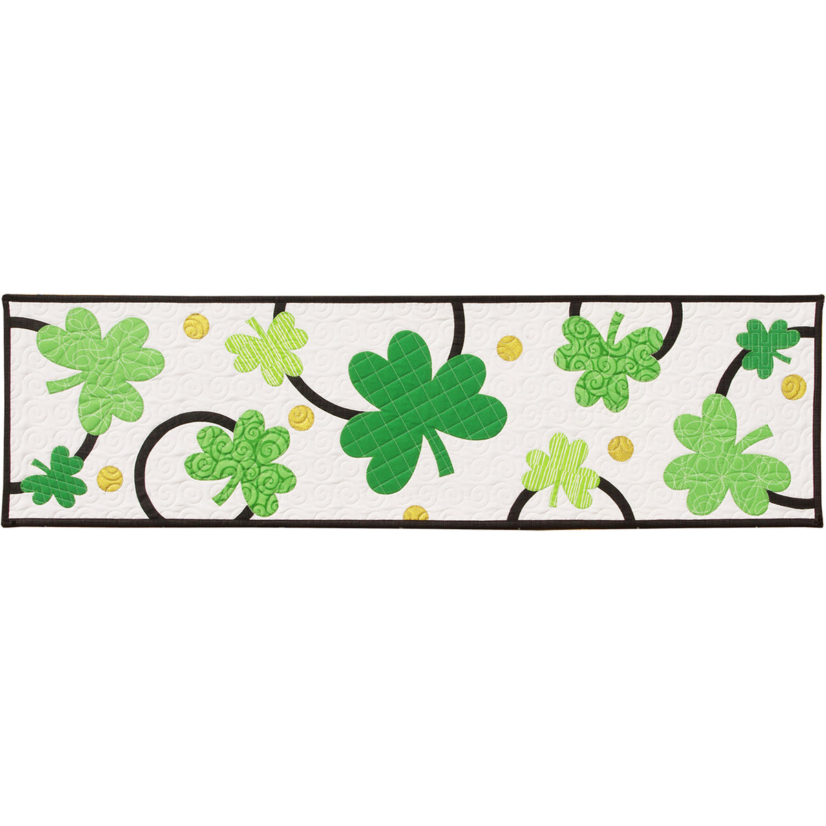 St. Patrick's Table Runner AQ-118e - Downloadable Pattern