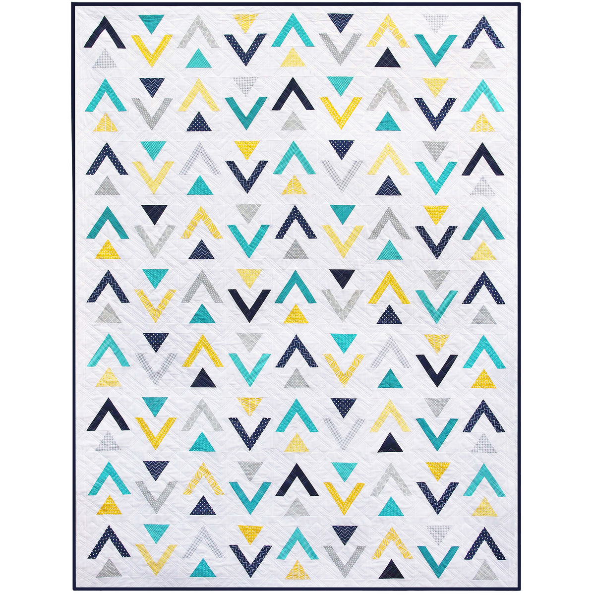 Triangles & Arrows Quilt AQ-119e - Downloadable Pattern – QuiltWoman.com