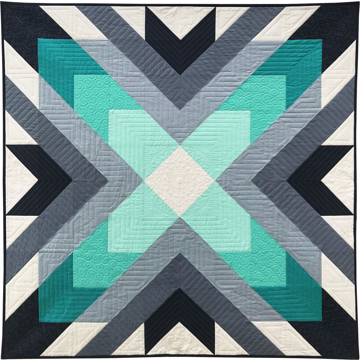 Starburst Quilt AQ-121e - Downloadable Pattern