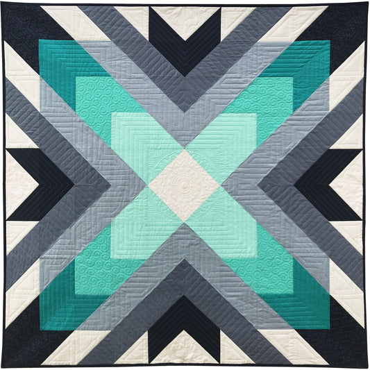 Starburst Quilt AQ-121e - Downloadable Pattern