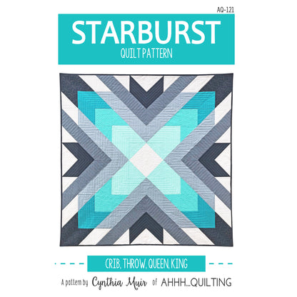 Starburst Quilt AQ-121e - Downloadable Pattern