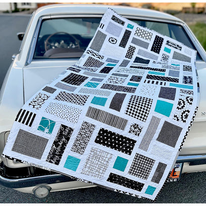 Stamp Collection Quilt AQ-143e - Downloadable Pattern