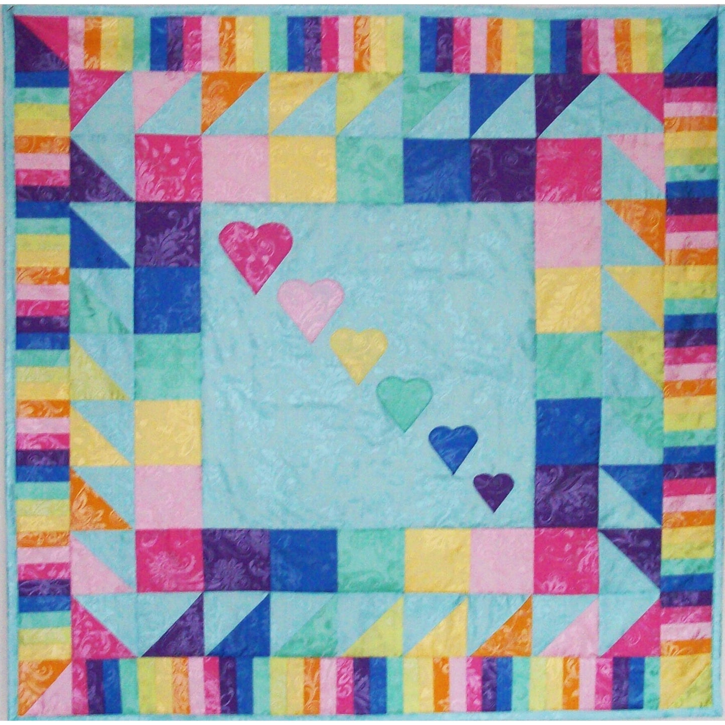 Colors a' Plenty Quilt AV-109e - Downloadable Pattern