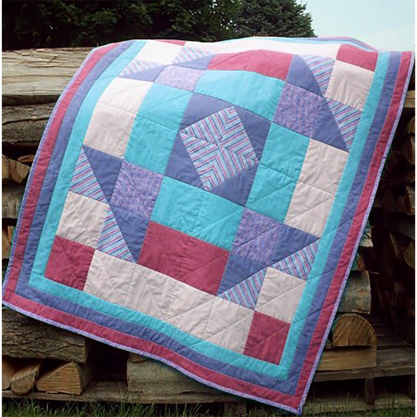 Right Triangle Quilt Pattern AV-120 - Paper Pattern