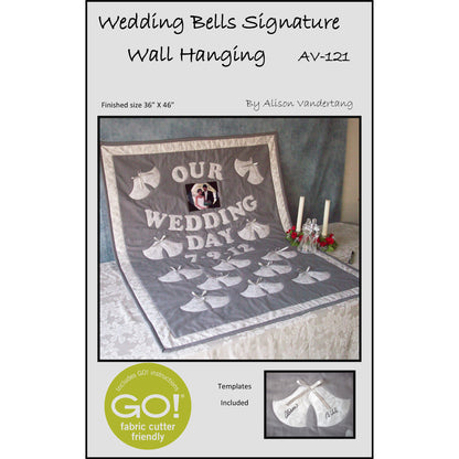Wedding Bells Signature Wall Hanging AV-121e - Downloadable Pattern