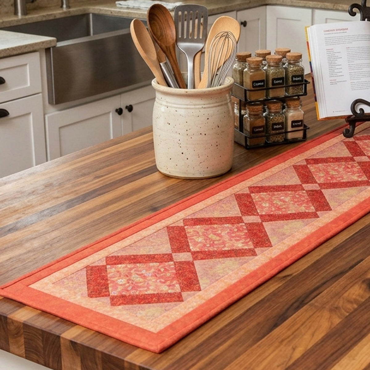 Kitchen Delight Placemats & Table Runner Pattern AV-131 - Paper Pattern