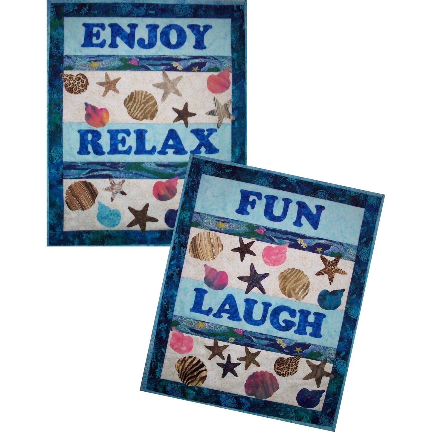 Beach Treasures Wall Hangings Pattern AV-135e - Downloadable Pattern