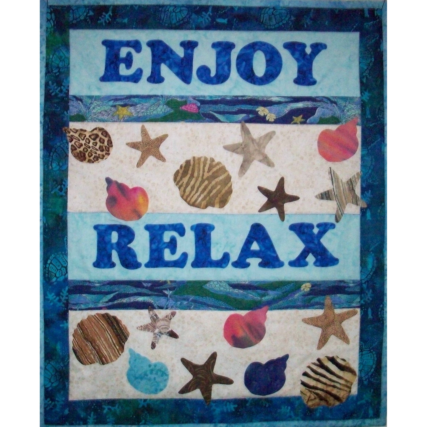 Beach Treasures Wall Hangings Pattern AV-135e - Downloadable Pattern
