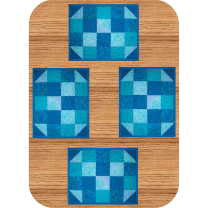 Image of the Four Fats Placemats by Alison Vandertang.