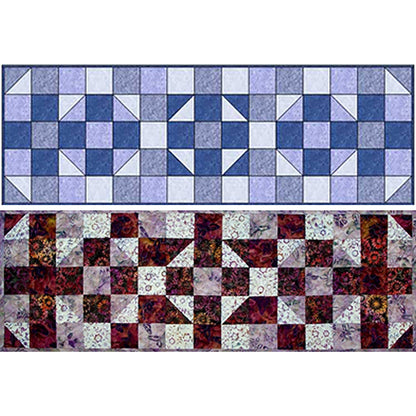Four Fats Table Runner Pattern AV-150 - Paper Pattern