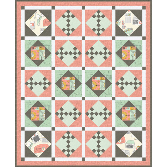 Radio Frequency Quilt Pattern AV-173 - Paper Pattern