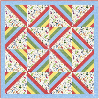 Off to the Beach Quilt AV-177e - Downloadable Pattern