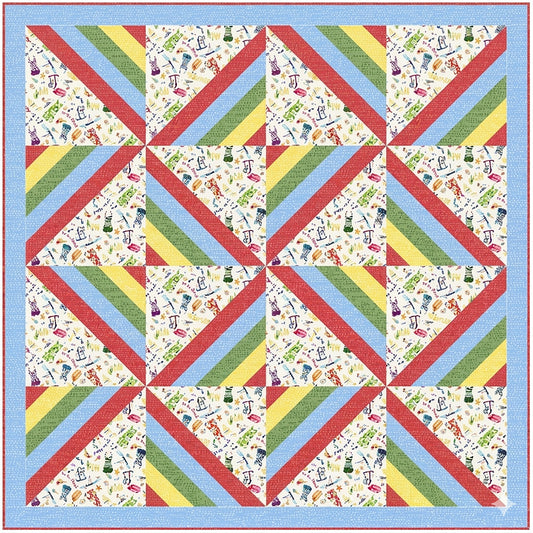 Off to the Beach Quilt AV-177e - Downloadable Pattern