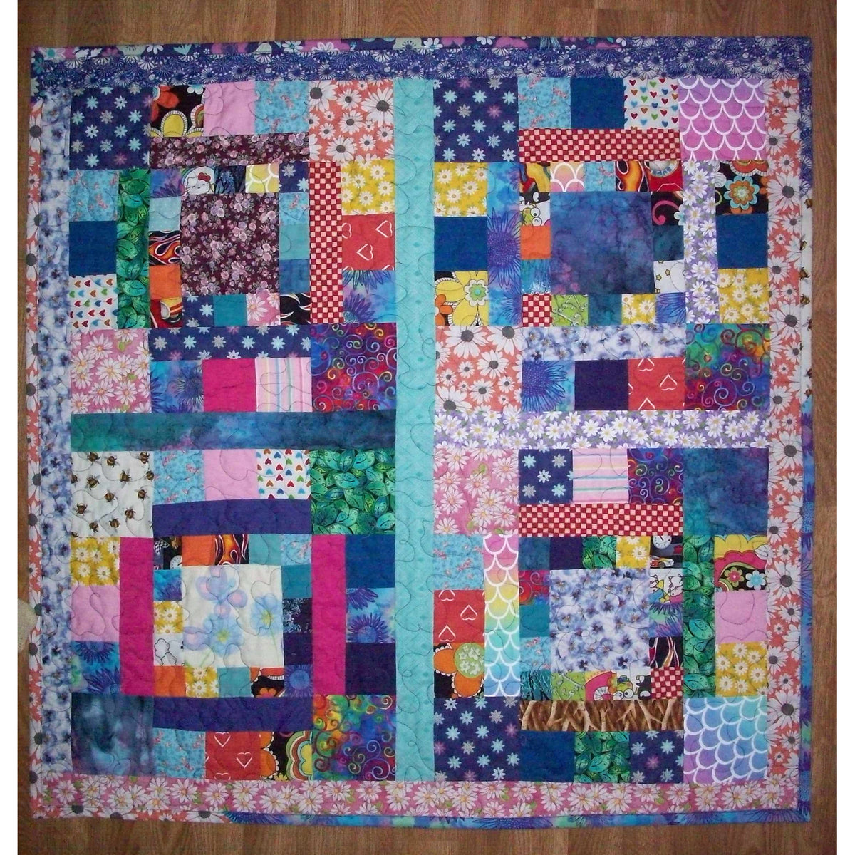 Scrap Buster Quilt AV-180e - Downloadable Pattern – QuiltWoman.com