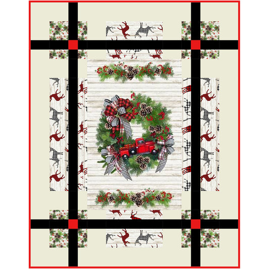 The Craftsman Quilt Recolor AW-012Be - Downloadable Pattern