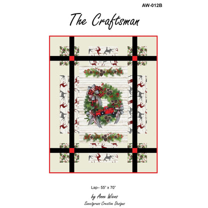 The Craftsman Quilt Recolor AW-012Be - Downloadable Pattern