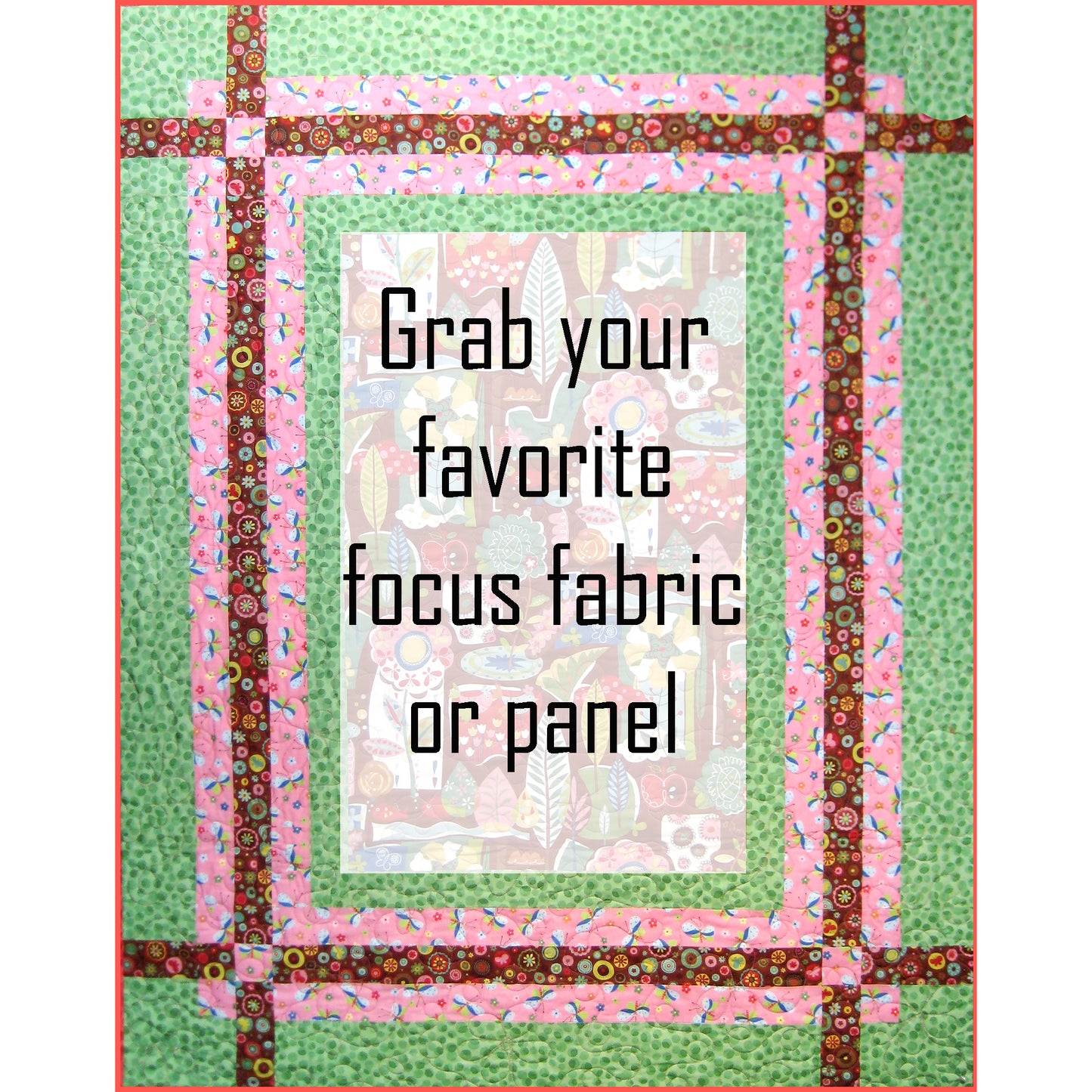 Right Angles Quilt Pattern AW-014 - Paper Pattern