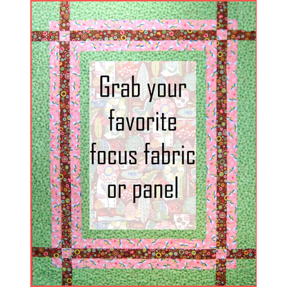 Right Angles Quilt Pattern AW-014 - Paper Pattern