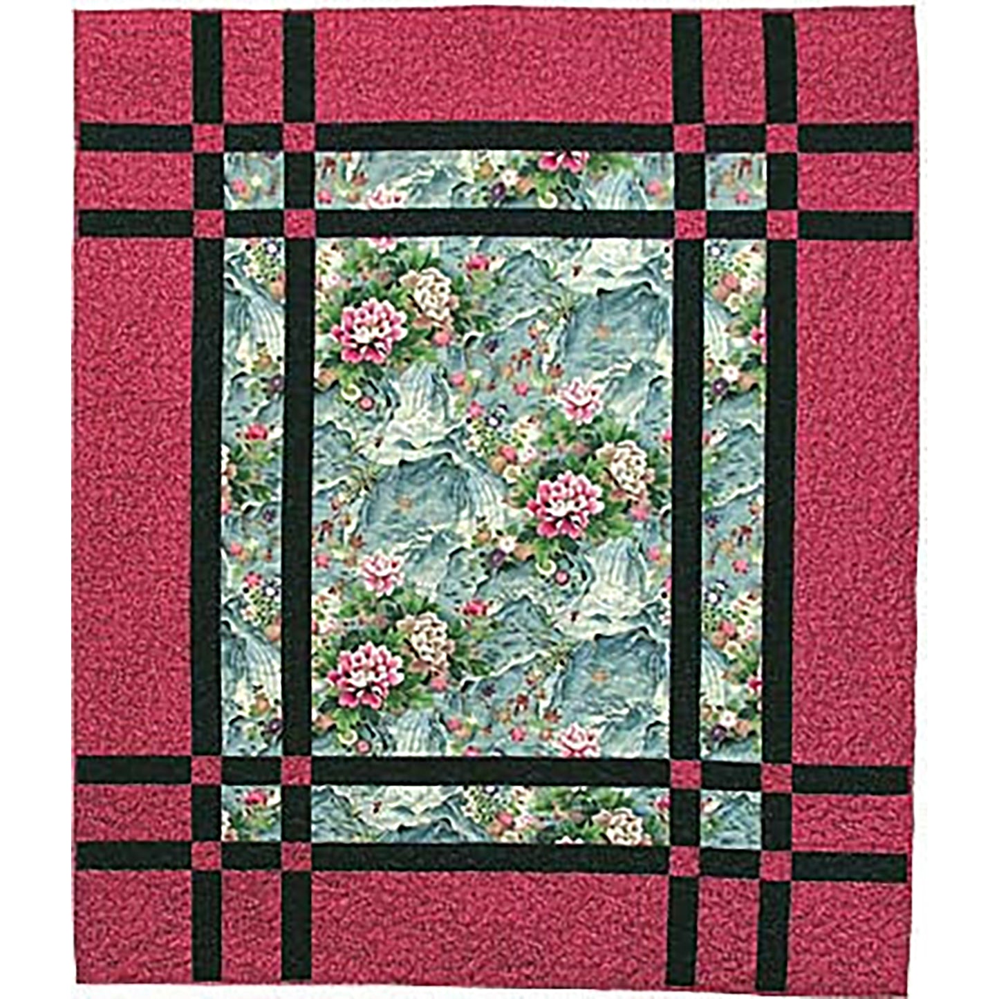 Prairie Window Quilt Pattern AW-01 - Paper Pattern