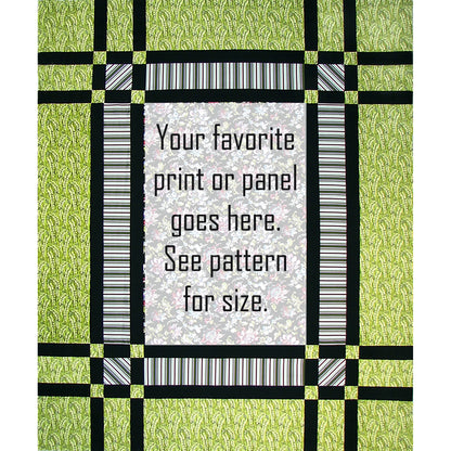 Prairie Window Quilt Pattern AW-01 - Paper Pattern