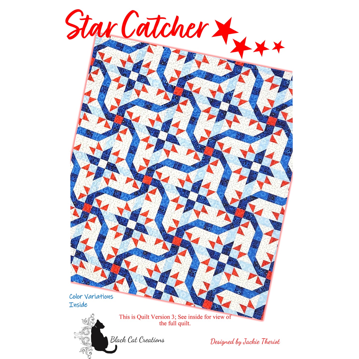 Star Catcher Quilt BCC-299e - Downloadable Pattern