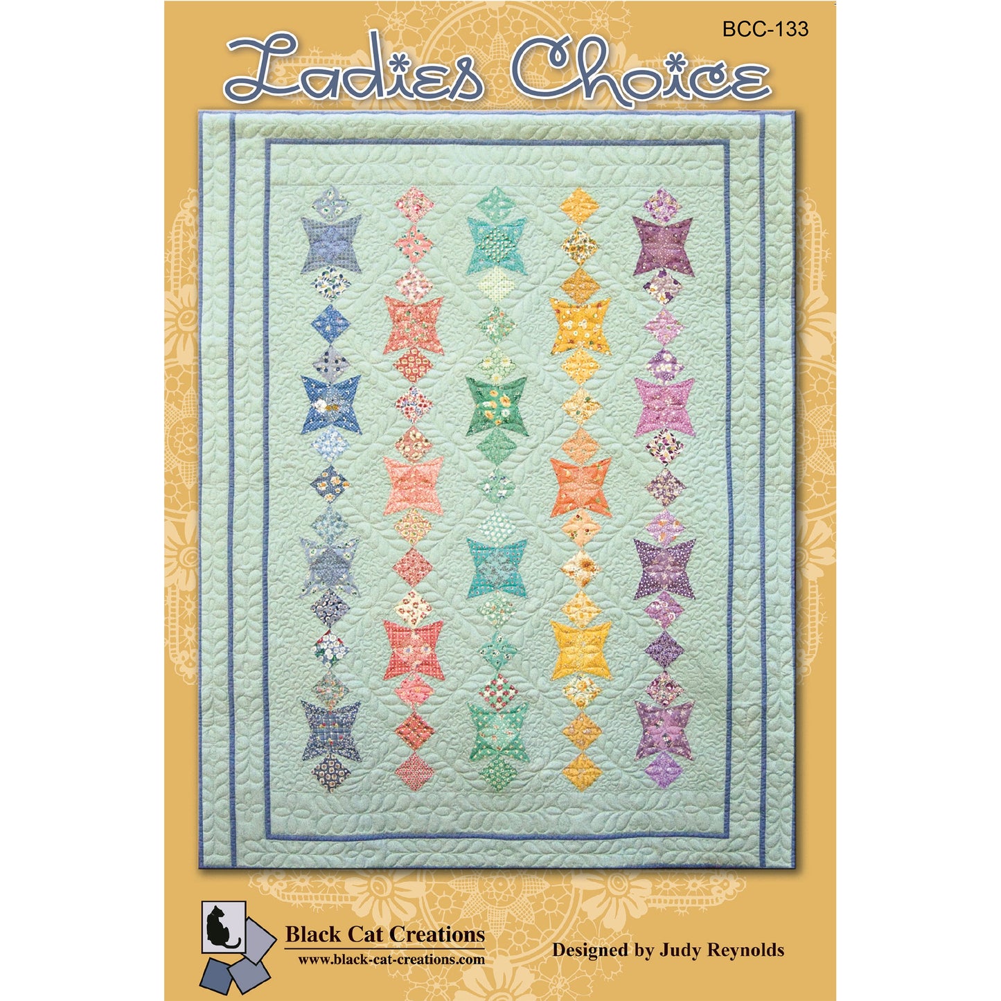 Cover image of pattern for Ladies Choice Quilt.