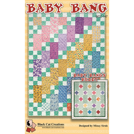 Cover image of pattern for Baby Bang Quilt.