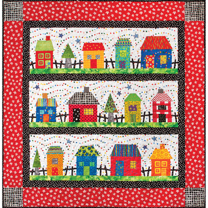 Happy Shacks Quilt BCC-169e - Downloadable Pattern