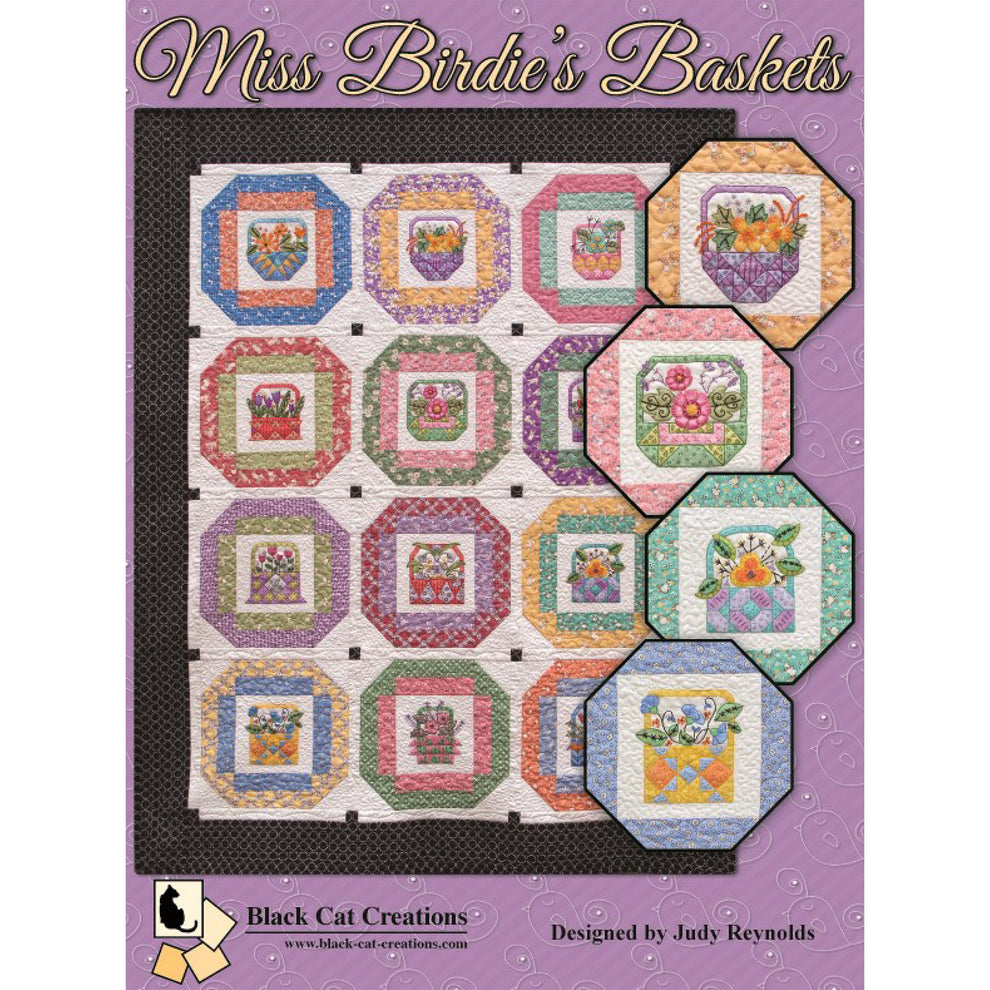 Miss Birdie's Baskets Quilt BCC-190e - Downloadable Pattern ...