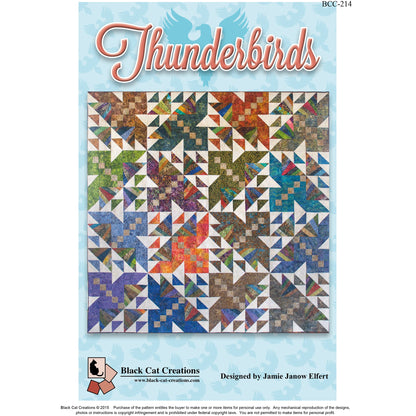 Thunderbirds Quilt BCC-214e - Downloadable Pattern