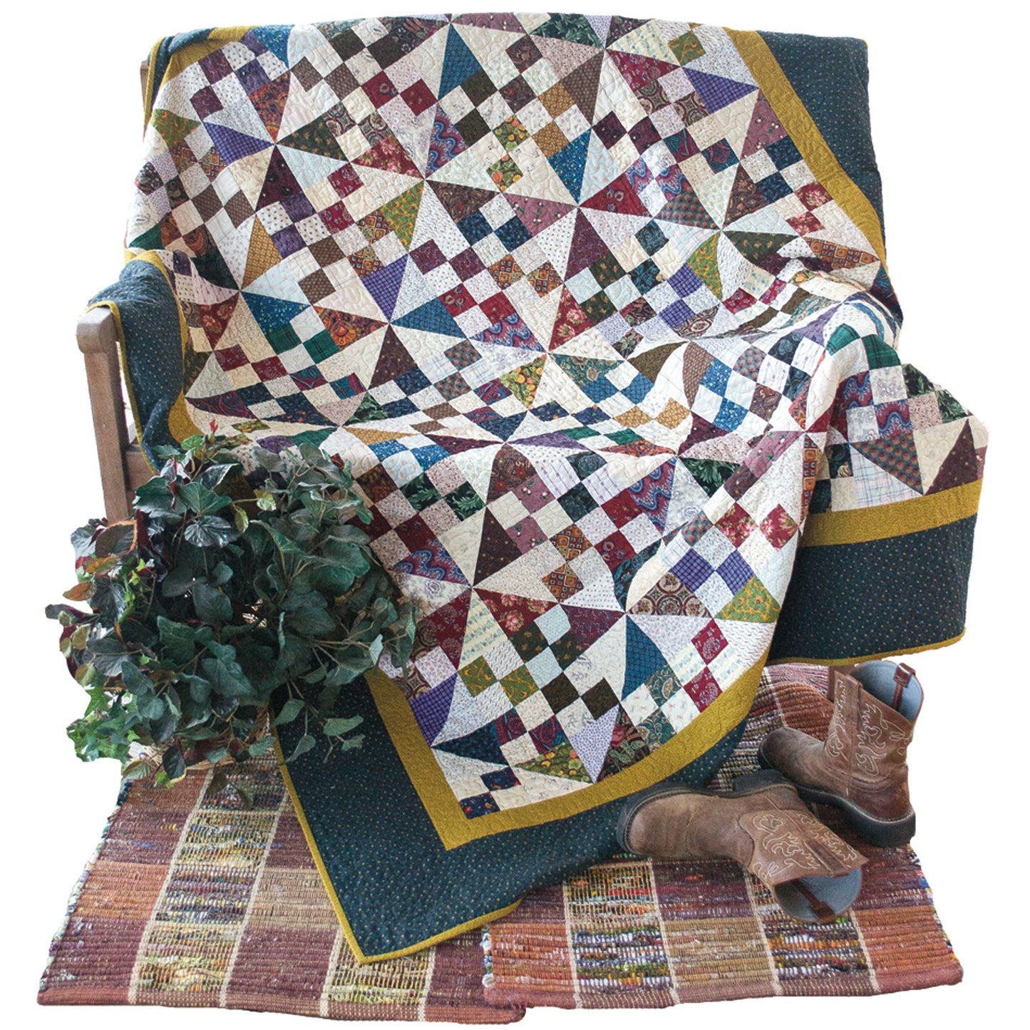 Texas Two Step Quilt BCC-216e - Downloadable Pattern