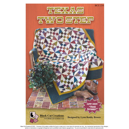 Texas Two Step Quilt BCC-216e - Downloadable Pattern