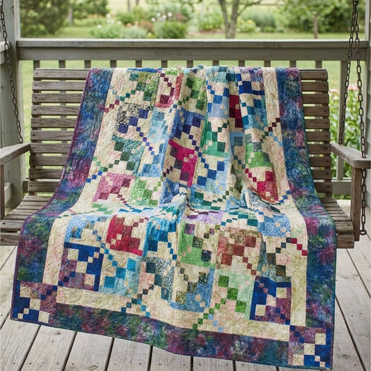 Steppin' Up Quilt BCC-217e - Downloadable Pattern