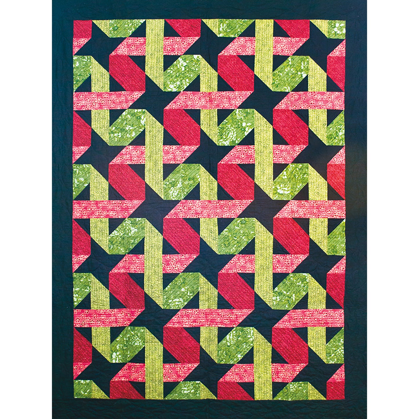 Twisting Ribbons Quilt BCC-218e - Downloadable Pattern