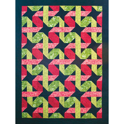 Twisting Ribbons Quilt BCC-218e - Downloadable Pattern