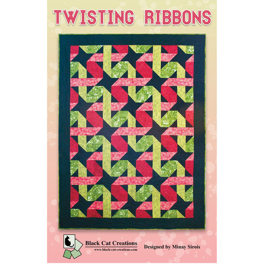 Twisting Ribbons Quilt BCC-218e - Downloadable Pattern
