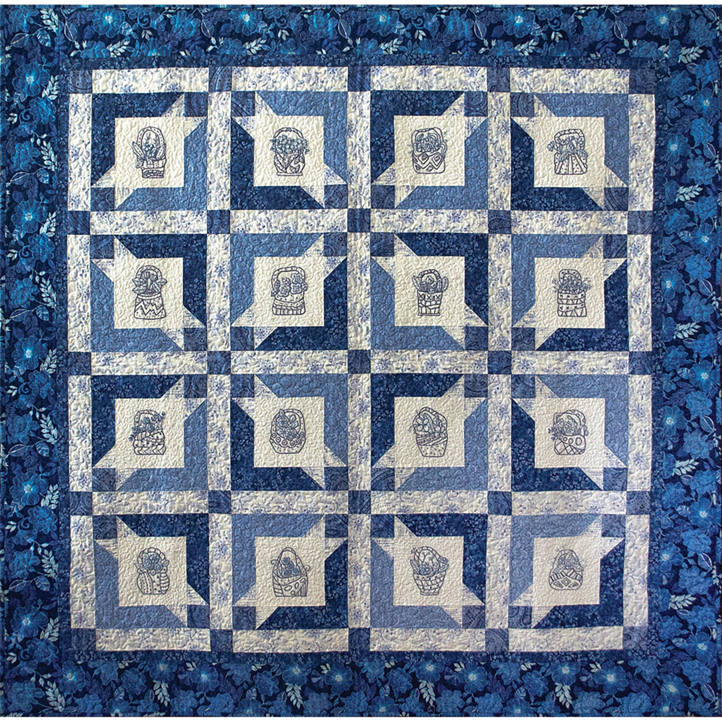 Farmhouse Fancy Quilt BCC-247e - Downloadable Pattern