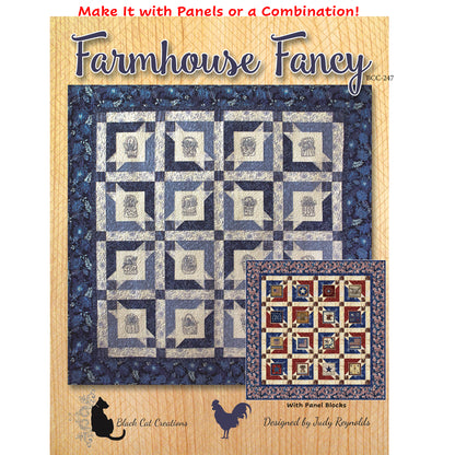 Farmhouse Fancy Quilt BCC-247e - Downloadable Pattern