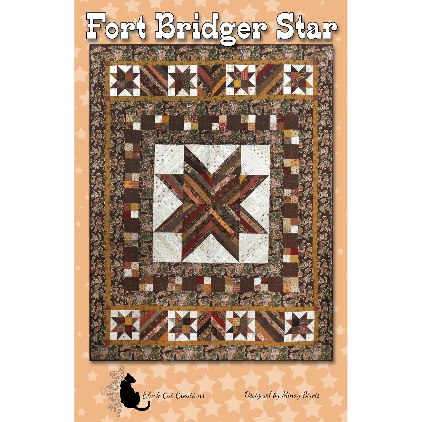 Fort Bridger Star Quilt BCC-270e - Downloadable Pattern