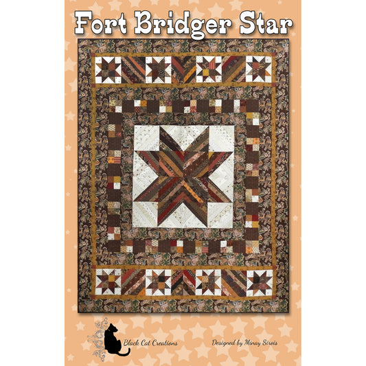 Fort Bridger Star Quilt BCC-270e - Downloadable Pattern