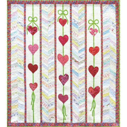 My Hearts on a String Quilt BCC-271e - Downloadable Pattern