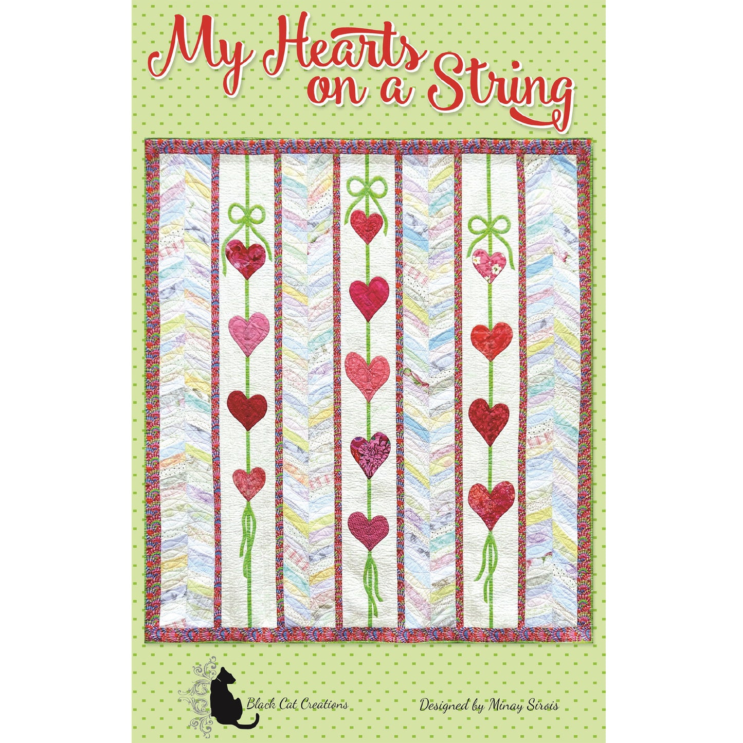 My Hearts on a String Quilt BCC-271e - Downloadable Pattern