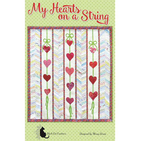 My Hearts on a String Quilt BCC-271e - Downloadable Pattern