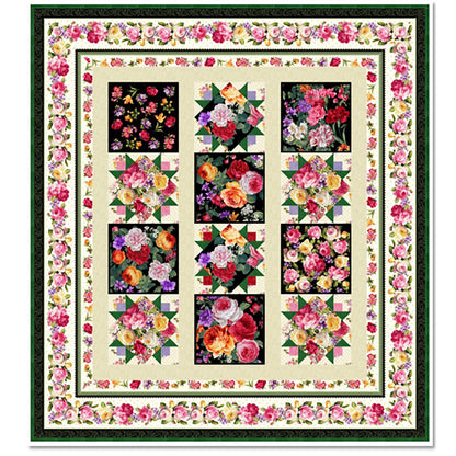Midsummer Stroll Quilt BCC-277e - Downloadable Pattern
