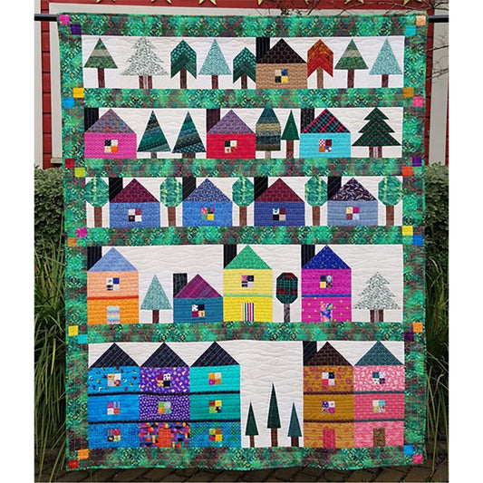 Happy to be Home Quilt BCC-282e - Downloadable Pattern