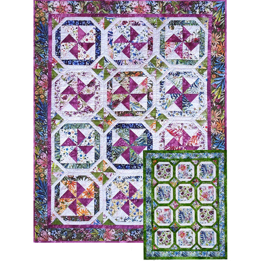 Corner-Copia Quilt BCC-296e - Downloadable Pattern
