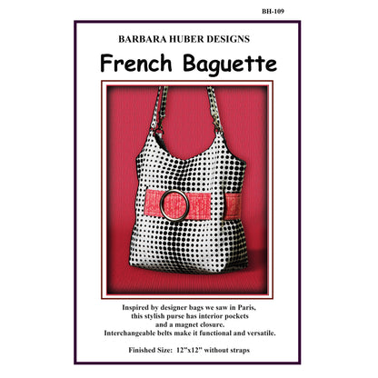 French Baguette Pattern BH-109 - Paper Pattern