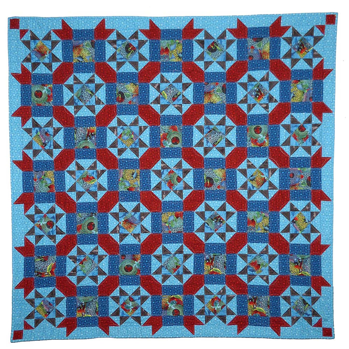 Underwater Stars Quilt BL2-101e - Downloadable Pattern