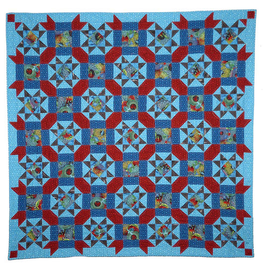 Underwater Stars Quilt BL2-101e - Downloadable Pattern