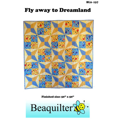 Fly away to Dreamland Quilt BL2-137e - Downloadable Pattern